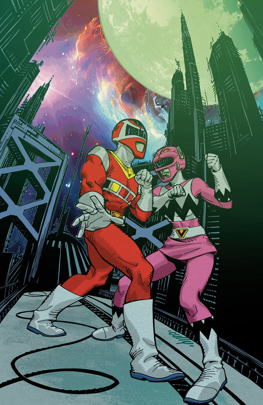 Power Rangers Unlimited #2 E 1:10 Foil Variant (Full Art, Foil, Hamner)