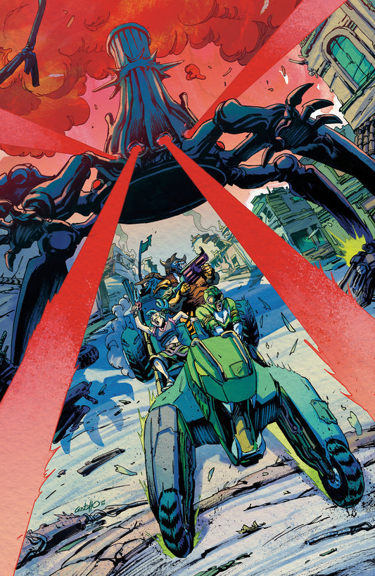 Power Rangers Green #2 E 1:10 Variant Edition Foil Variant (Full Art, Foil, Vargas)