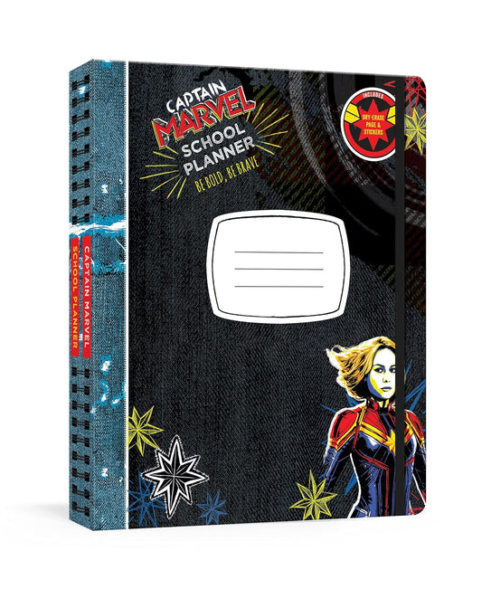 Captain Marvel School Planner: A Week-At-A-Glance Kid's Planner