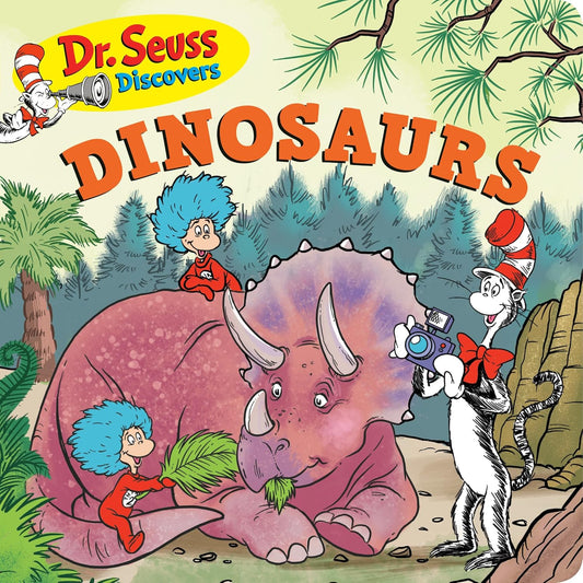 Dr Seuss Discovers: Dinosaurs Board Book