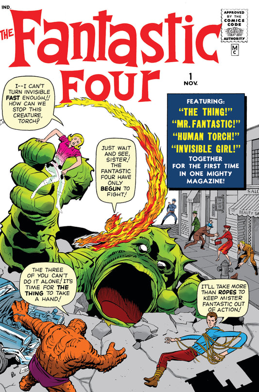 Fantastic Four Omnibus Vol 01 Jack Kirby Cover