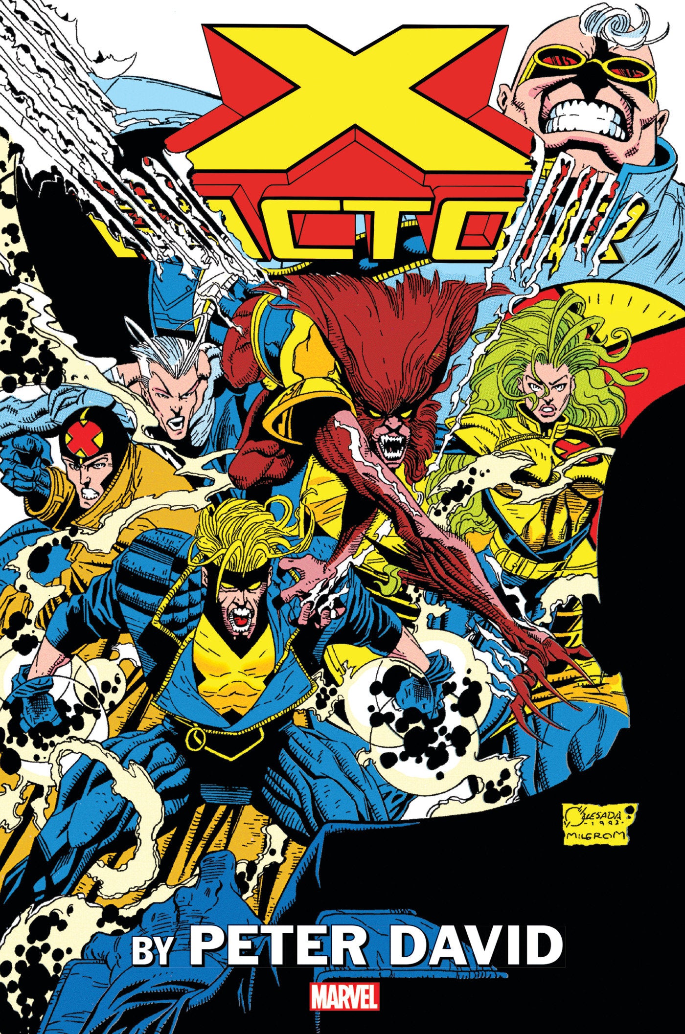 X-Factor By Peter David Omnibus Vol 01 HC Joe Quesada Cover [New Printing]