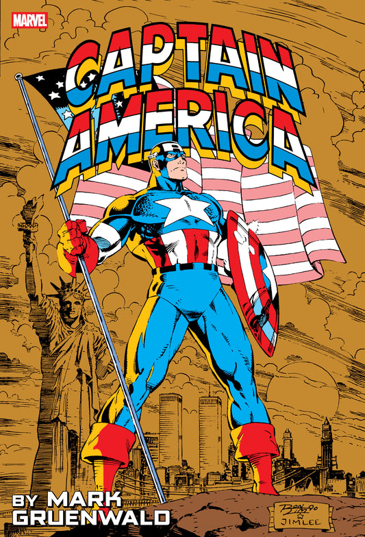 Captain America By Mark Gruenwald Omnibus Vol 02 HC Ron Lim Anniversary Cover