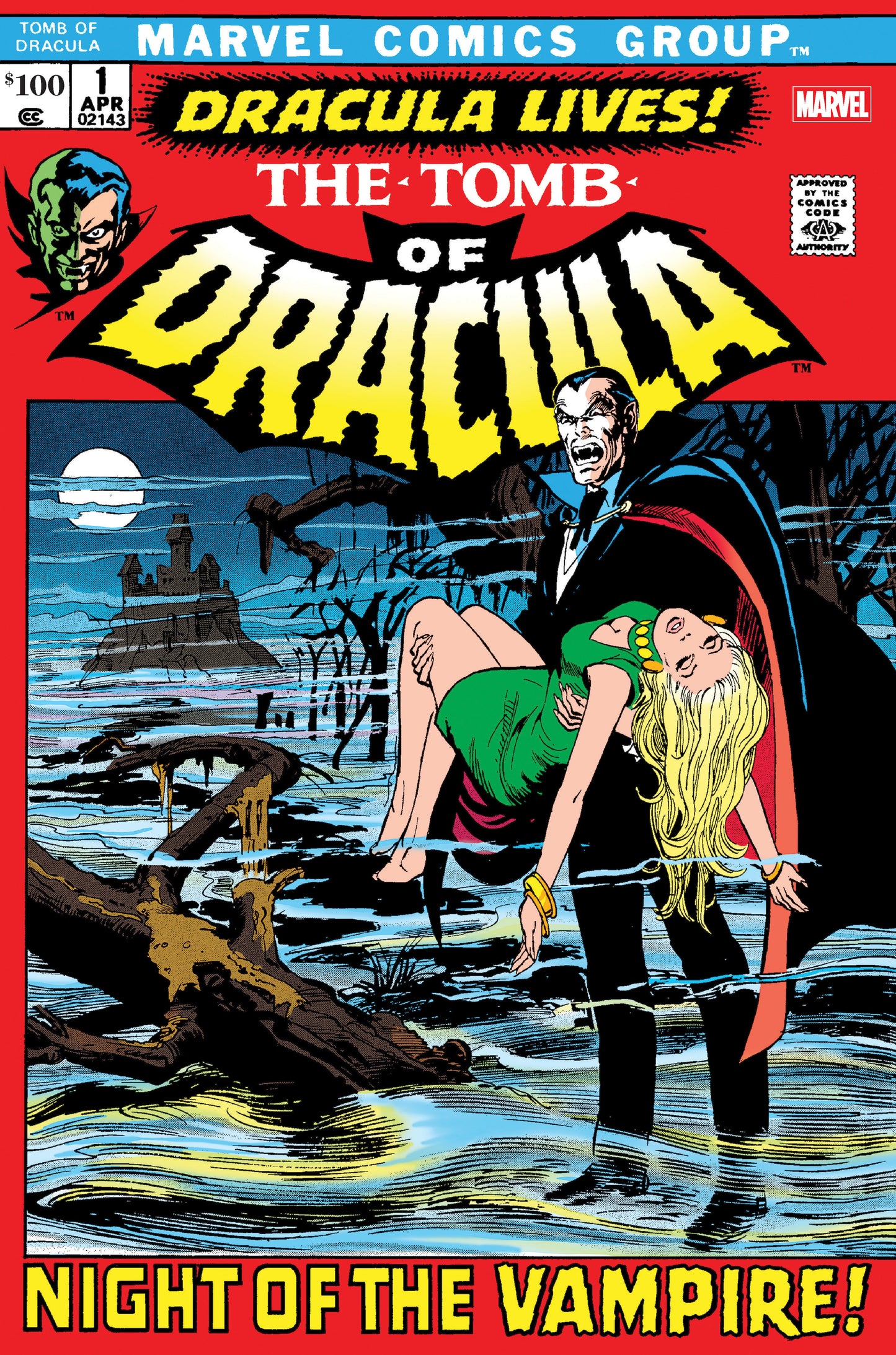 Tomb Of Dracula Omnibus Vol 01 HC Neal Adams Cover [New Printing 2]