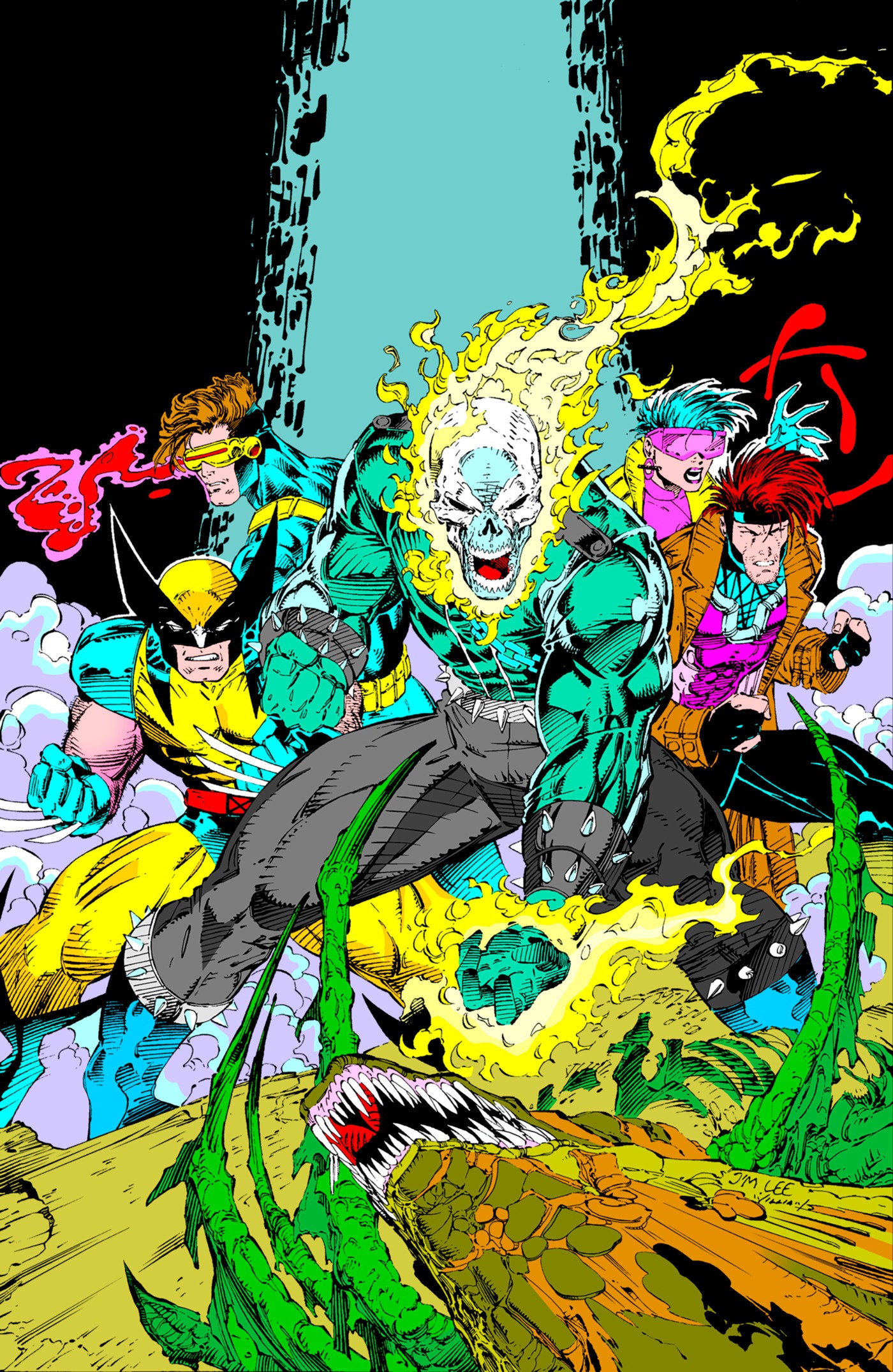 Ghost Rider: Danny Ketch Omnibus Vol 02 HC Variant [Direct Market Only]