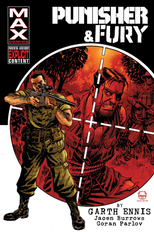 Punisher & Fury Max By Garth Ennis Omnibus HC Dave Johnson Cover