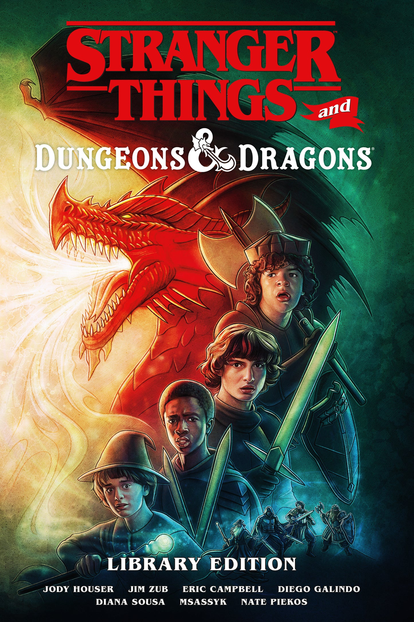Stranger Things And Dungeons & Dragons Library Edition TPB