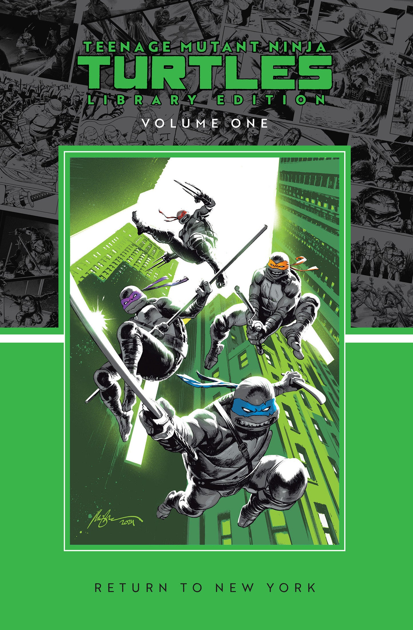 Teenage Mutant Ninja Turtles [2024] Vol 01: Return To New York Library Edition HC
