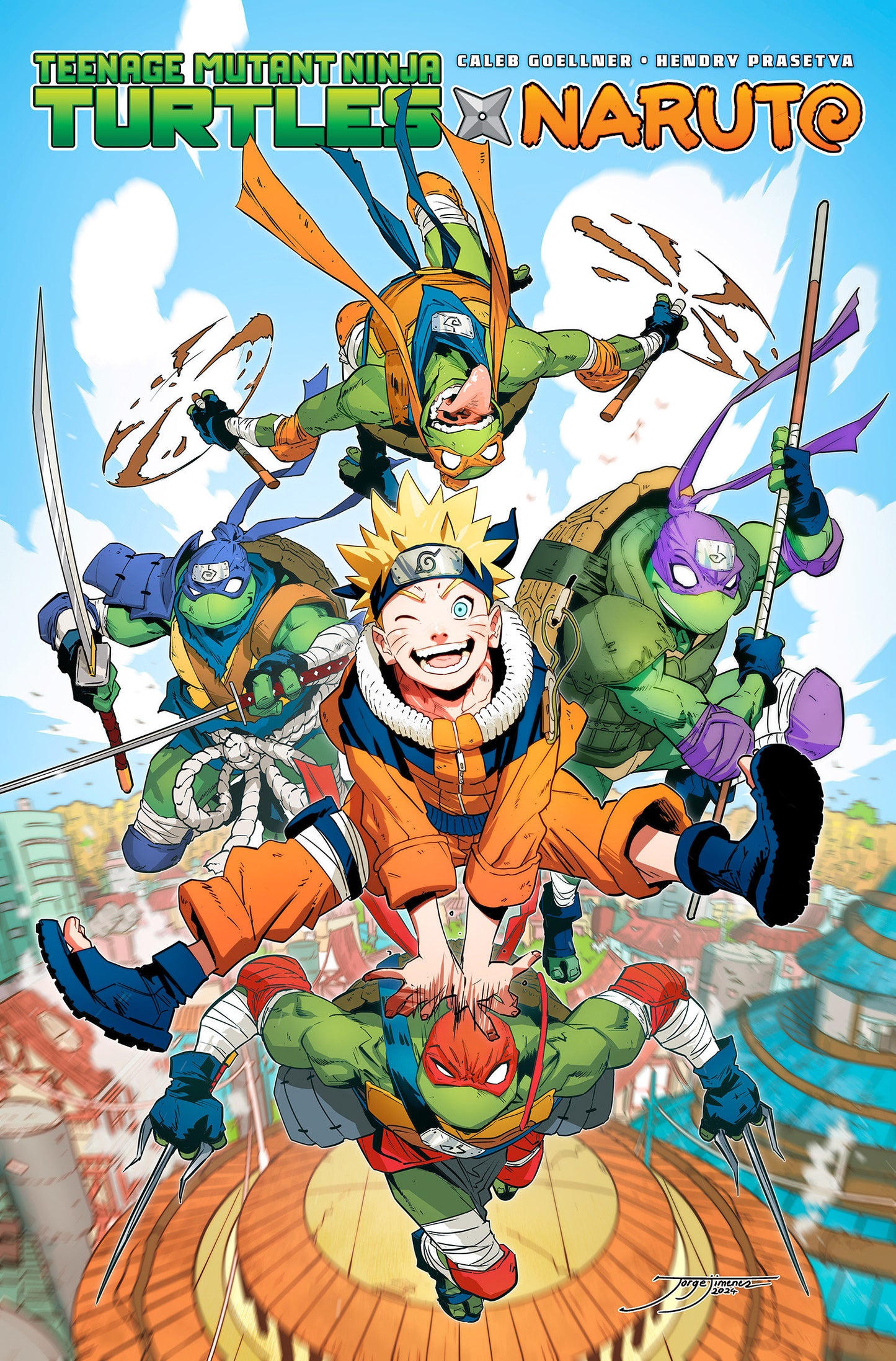 Teenage Mutant Ninja Turtles X Naruto TPB