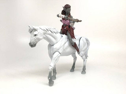REDUCED NOW $15!! MIGHTY STEEDS - BASIC HORSE ACTION FIGURE: SOCKS