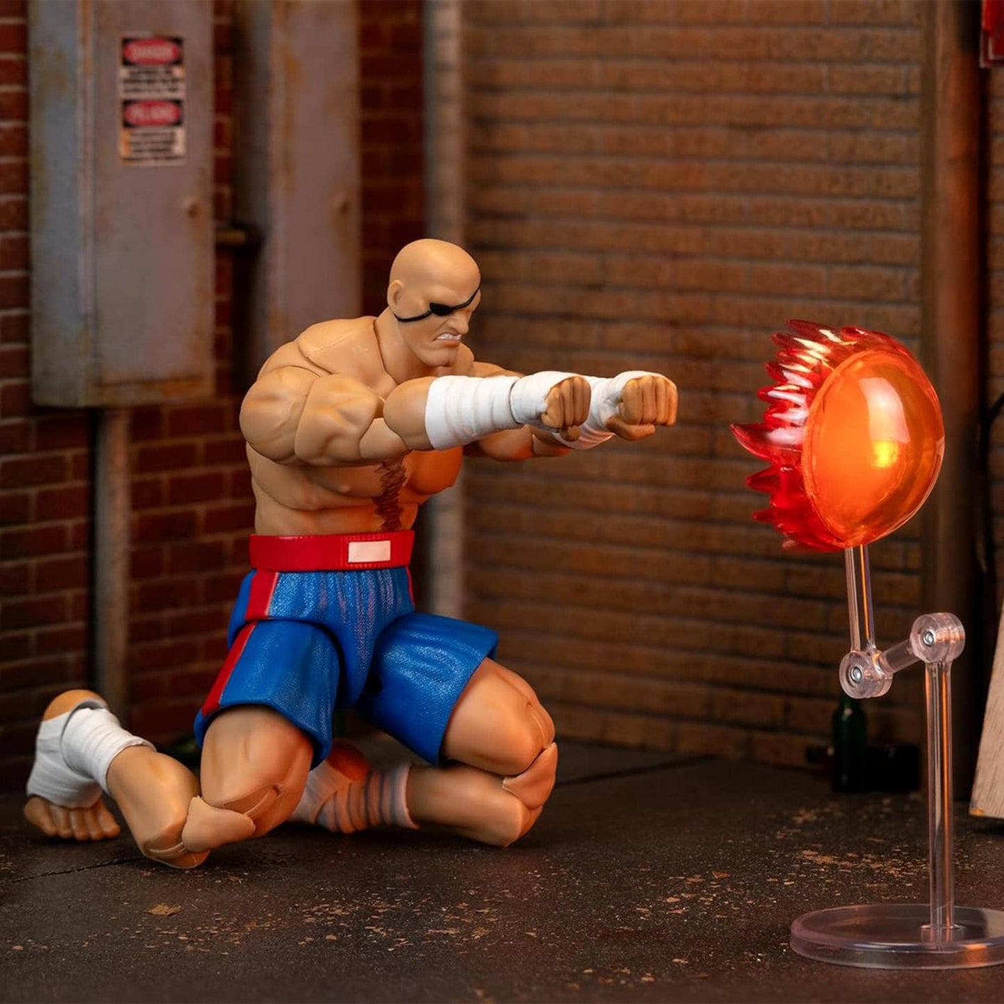 Street Fighter II Sagat 1:12 Scale Action Figure