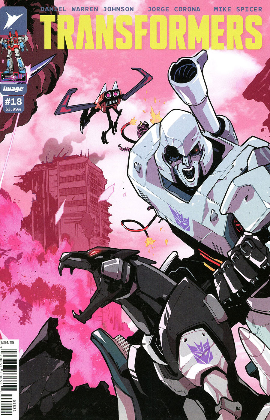 Transformers (2023) #18 Cover C Karl Kerschl Connecting 1:10 Variant