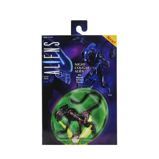 NECA Aliens Ultimate Kenner Tribute Night Cougar Alien 7" Action Figure