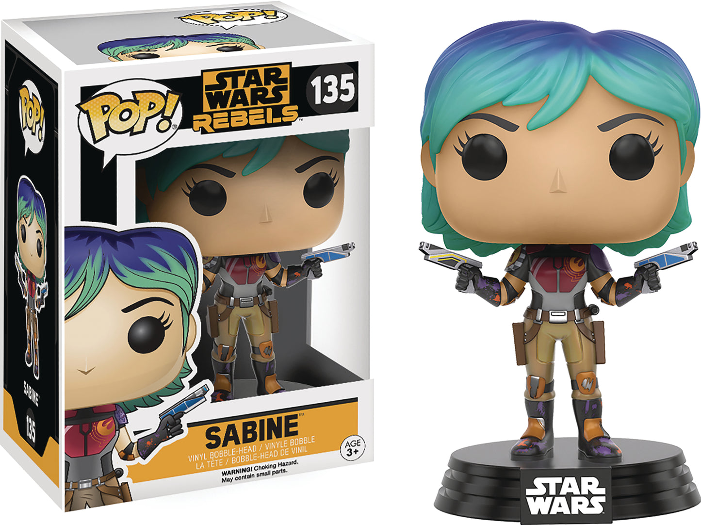 Pop Star Wars #135: Star Wars Rebels Sabine