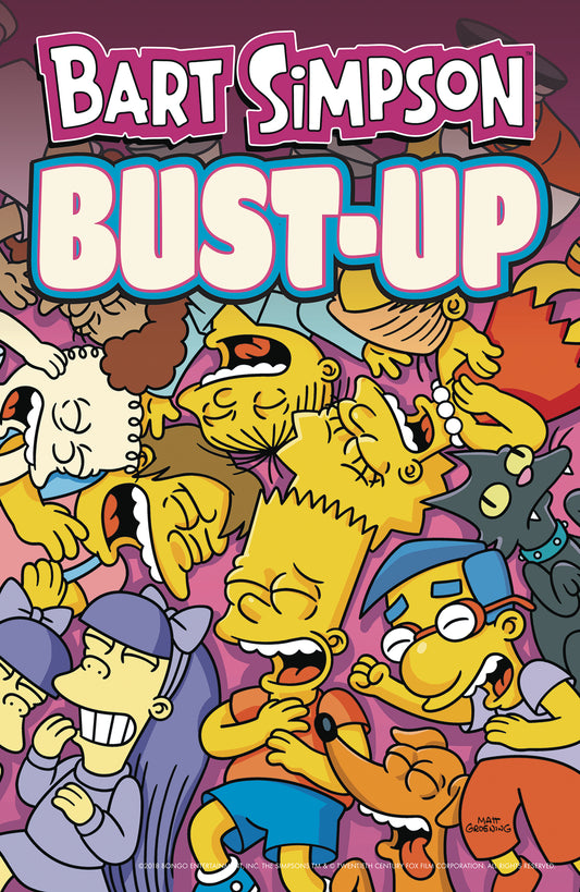 Bart Simpson Bust Up Graphic Novel