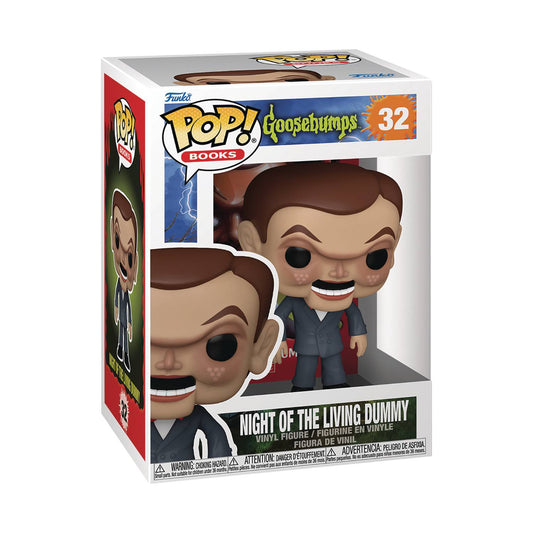 Pop Books Goosebumps Night of the Living Dummy Vinyl Fig