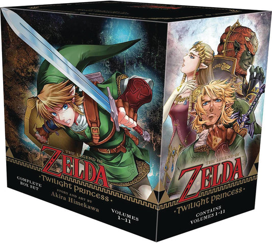 Legend Of Zelda Twilight Princess Graphic Novel Comp Box Set