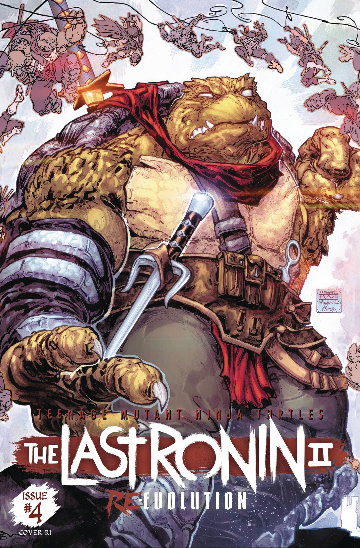 Teenage Mutant Ninja Turtles: The Last Ronin II Re-Evolution (2024) #4 Variant Ri 1:25 Williams II