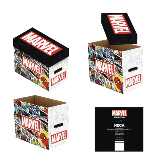 Marvel Logo Short Comic Storage Box