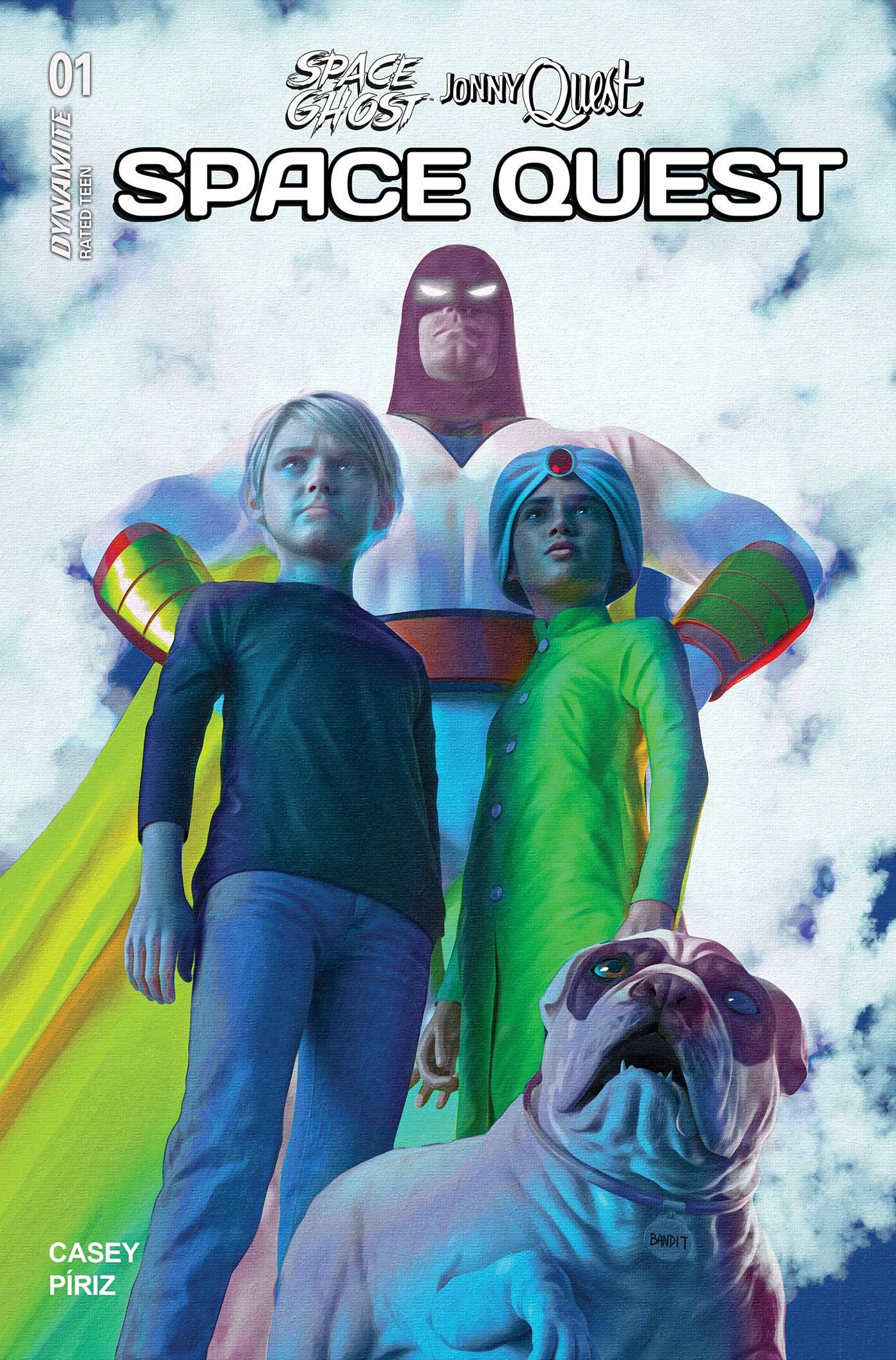 Space Ghost/Jonny Quest: Space Quest (2025) #1 Cover V Spears Foil