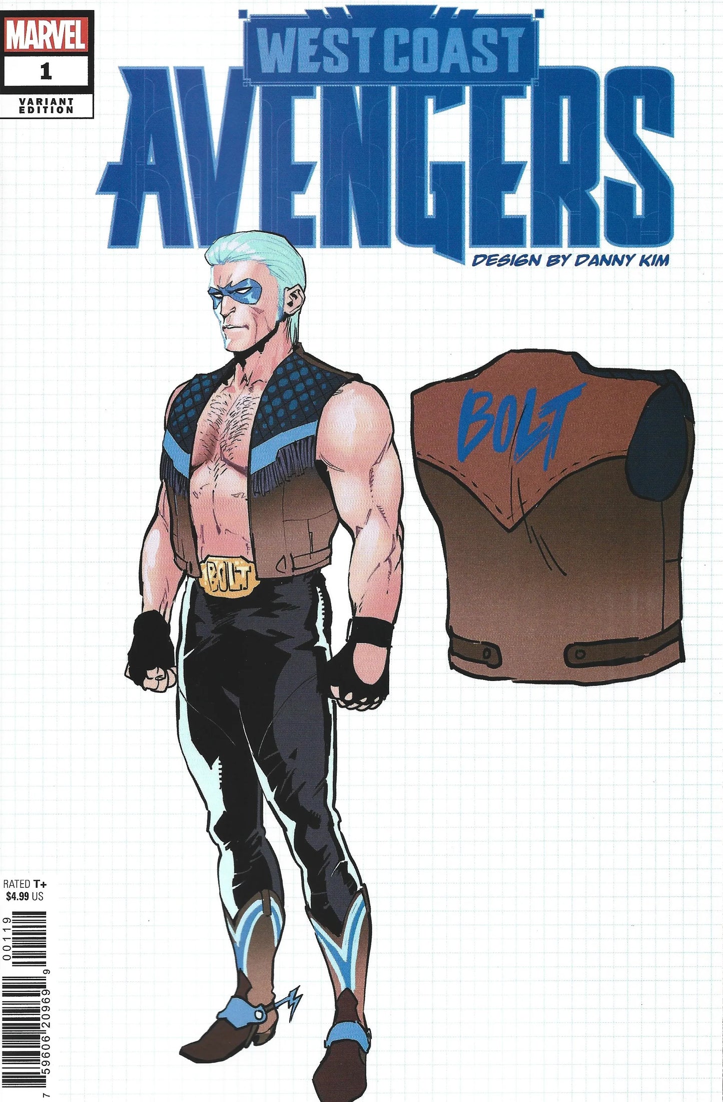 West Coast Avengers (2024) # 1 Danny Kim 1:10 Design Variant