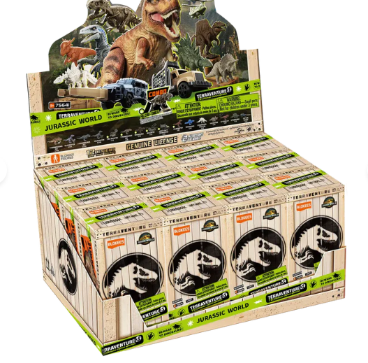 Blokees Jurassic World Terraventure TS 01 Dinosaur Capture Operation FULL CASE