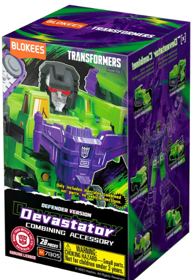 Blokees Transformers Defender Version Devastator Kits Combining Accessory