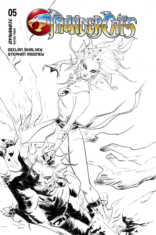 Thundercats (2024) # 5 Cover R Jae Lee B&W 1:20 Variant