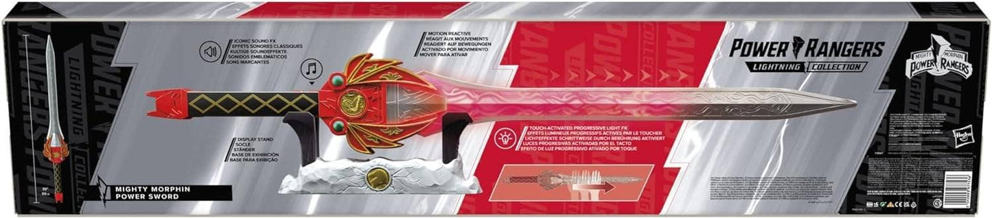 Power Rangers Lightning Red Ranger Power Sword