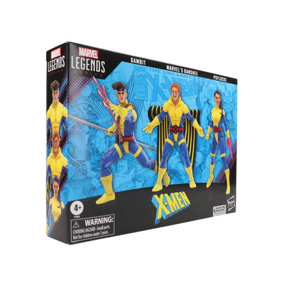Marvel Legends 6 Inch Set | Banshee, Gambit, & Psylocke