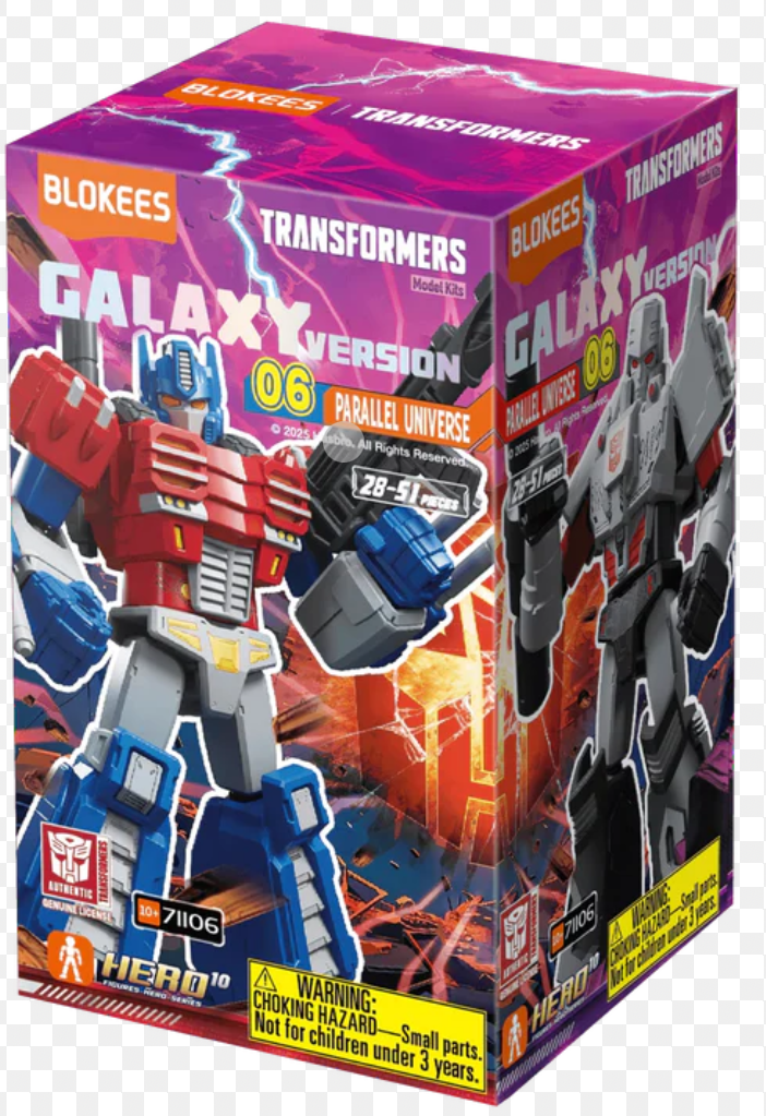 Blokees Transformers Galaxy Version 06 Parallel Universe SINGLE BOX