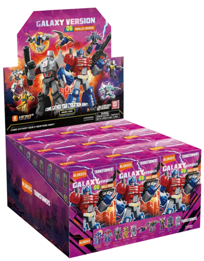 Blokees Transformers Galaxy Version 06 parallel universe FULL CASE