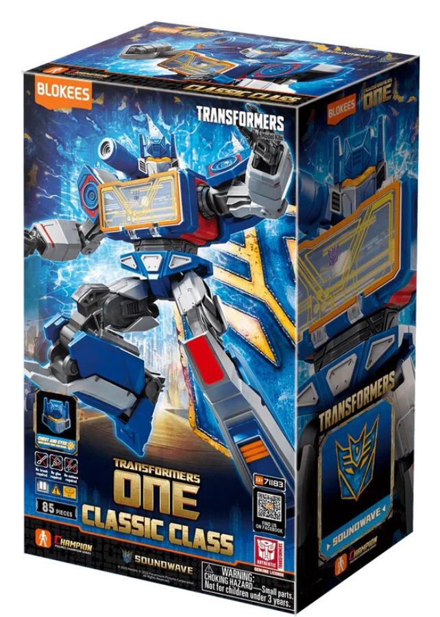 Blokees Transformers One Classic Class Soundwave