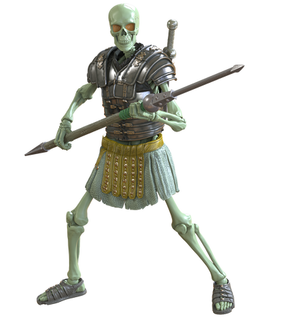 Epic H.A.C.K.S. Action Figure: Eterno Guardian Skeleton