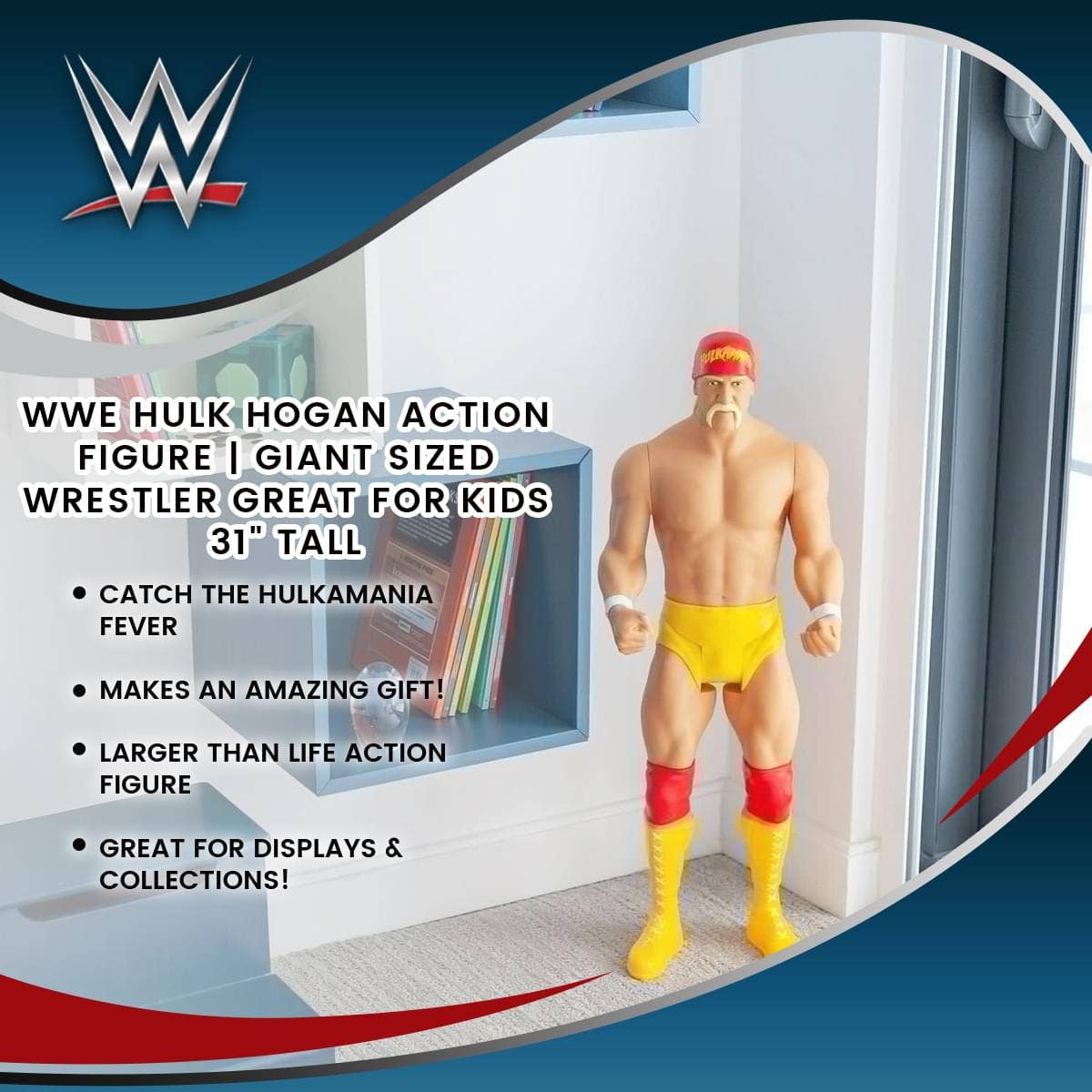WWE Giant Size 31" Action Figure Hulk Hogan