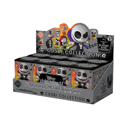 Nightmare Before Christmas Cosbi Bobble Head 8 pack