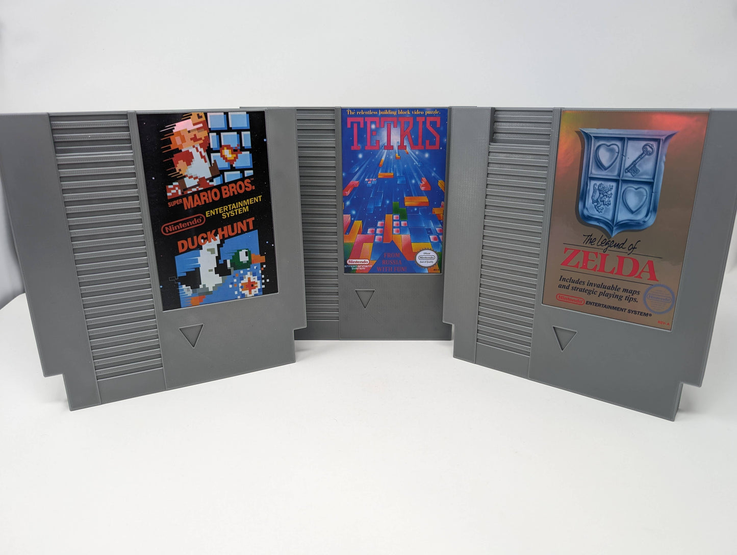 NES Game Cartridge Retro Wall Display: Tetris