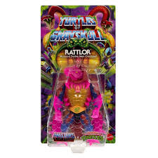 Masters of the Universe Turtles Of Grayskull Core Rattlor Action Figure