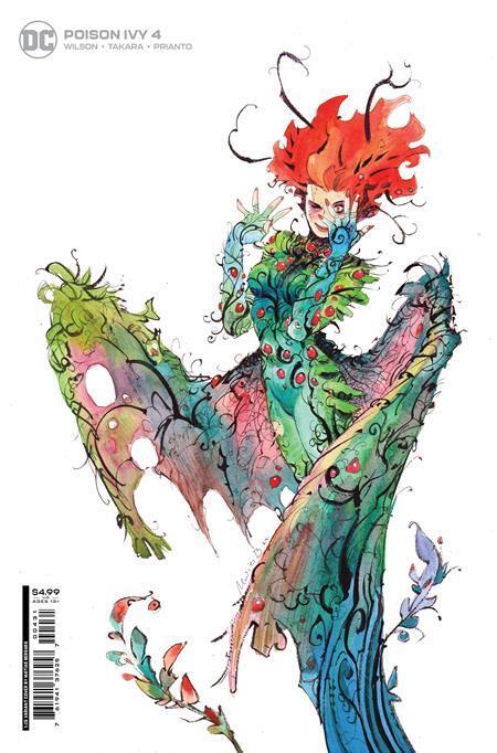 Poison Ivy (2022) # 4 Cover E Matias Bergara 1:25 Variant
