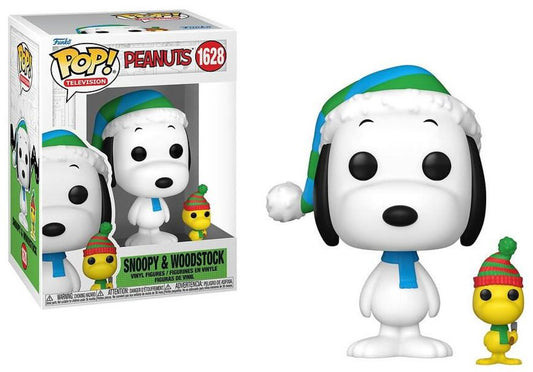 Pop & Buddy Charlie Brown Christmas Snoopy & Woodstock Figure