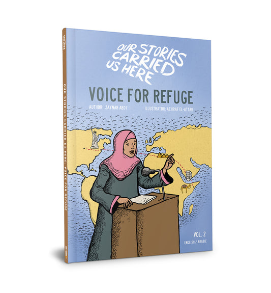 Our Stories Carried Us Here: Voice For Refuge GN