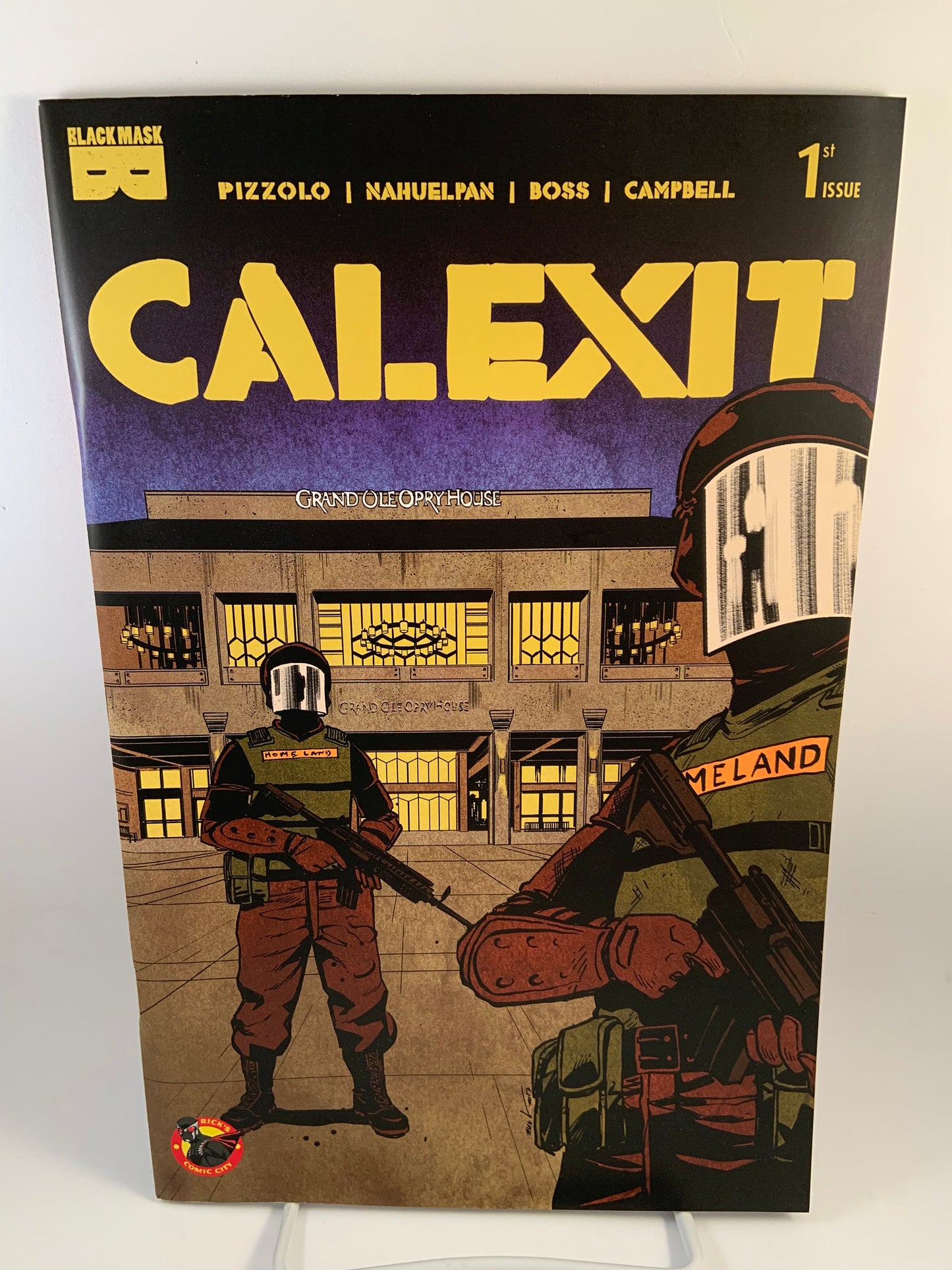 Calexit (2017) # 1 Rick’s Comic City Store Variant